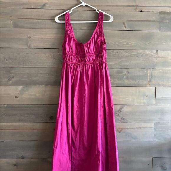 New EN SAISON | Womens Celia Sleeveless Midi Dress Magenta Pink Size Small - Picture 7 of 7